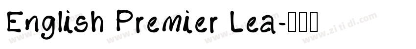 English Premier Lea字体转换